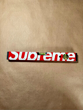 Supreme Meterex Spirit Level Red & Black